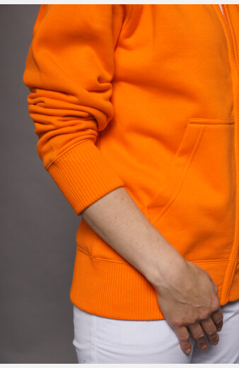 Stehkragenjacke carestin, Farbe: orange, Größe: XS