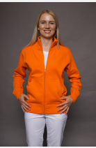 Stehkragenjacke carestin, Farbe: orange, Größe: XS