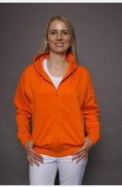 Stehkragenjacke carestin, Farbe: orange, Größe: XS