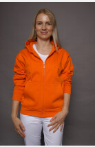 Stehkragenjacke carestin, Farbe: orange, Größe: XS