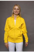 Stehkragenjacke carestin, Farbe: gelb, Größe: XS