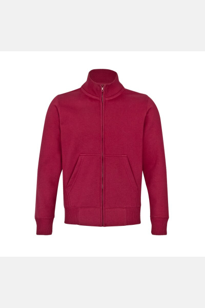 Stehkragenjacke carestin, Farbe: bordeaux, Größe: 5XL