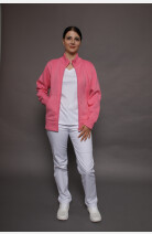 Stehkragenjacke carestin, Farbe: pink, Größe: XS