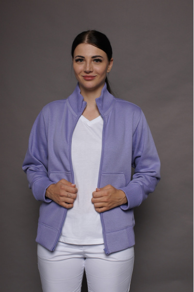 Stehkragenjacke carestin, Farbe: lila, Größe: S
