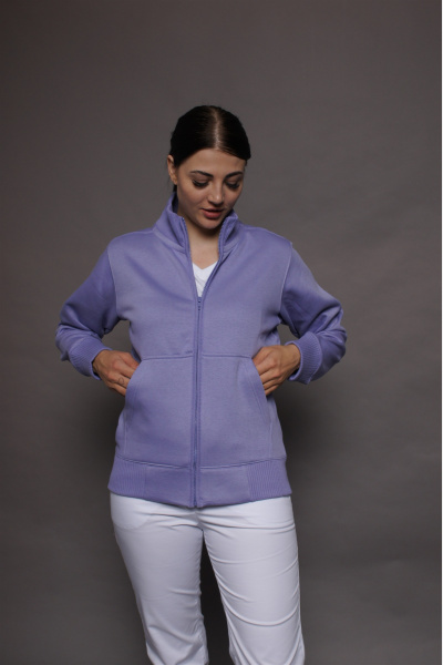 Stehkragenjacke carestin, Farbe: lila, Größe: S