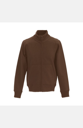 Stehkragenjacke carestin, Farbe: braun, Größe: XS