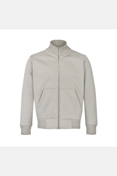 Stehkragenjacke carestin, Farbe: grau, Größe: L