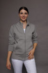 Stehkragenjacke carestin, Farbe: grau, Größe: XL