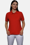 Poloshirt carestin, tailliert geschnitten, Farbe: rot, Größe: L