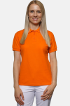 Poloshirt carestin, tailliert geschnitten, Farbe: orange, Größe: XS