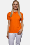 Poloshirt carestin, tailliert geschnitten, Farbe: orange, Größe: XS