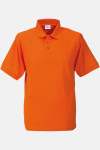 Poloshirt carestin, gerade geschnitten, Farbe: orange, Größe: M