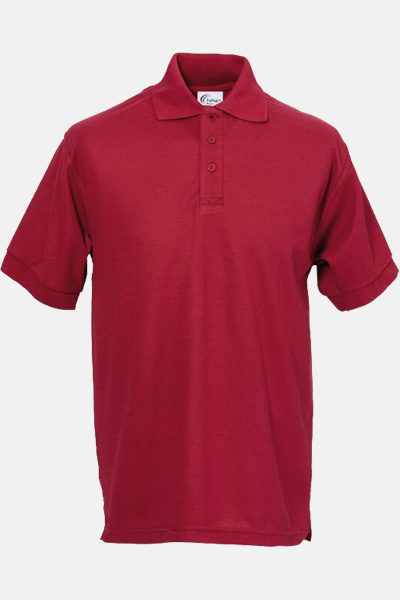 Poloshirt carestin, gerade geschnitten, Farbe: bordeaux,...