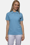 Poloshirt carestin, tailliert geschnitten, Farbe: hellblau, Größe: M