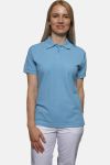 Poloshirt carestin, tailliert geschnitten, Farbe: hellblau, Größe: L