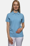 Poloshirt carestin, tailliert geschnitten, Farbe: hellblau, Größe: L