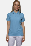 Poloshirt carestin, tailliert geschnitten, Farbe: hellblau, Größe: L