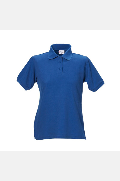 Poloshirt carestin, tailliert geschnitten, Farbe: royal, Größe: S