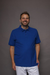 Poloshirt carestin, tailliert geschnitten, Farbe: royal, Größe: S