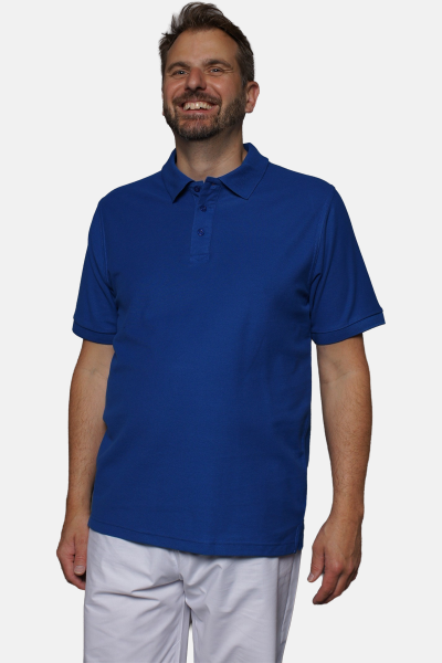 Poloshirt carestin, gerade geschnitten, Farbe: royal,...