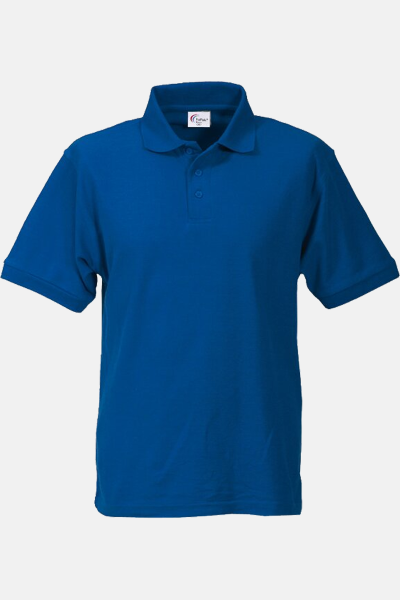 Poloshirt carestin, gerade geschnitten, Farbe: royal, Größe: XXL
