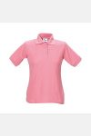 Poloshirt carestin, tailliert geschnitten, Farbe: pink, Größe: S