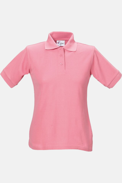 Poloshirt carestin, tailliert geschnitten, Farbe: pink,...