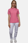 Poloshirt carestin, tailliert geschnitten, Farbe: pink, Größe: L