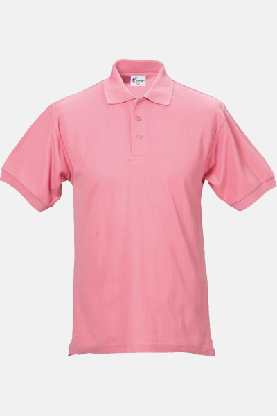 Poloshirt carestin, gerade geschnitten, Farbe: pink,...