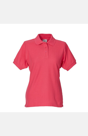 Poloshirt carestin, tailliert geschnitten, Farbe: fuchsia, Größe: XS