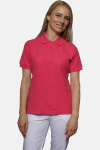 Poloshirt carestin, tailliert geschnitten, Farbe: fuchsia, Größe: XL
