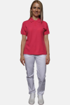 Poloshirt carestin, tailliert geschnitten, Farbe: fuchsia, Größe: XL