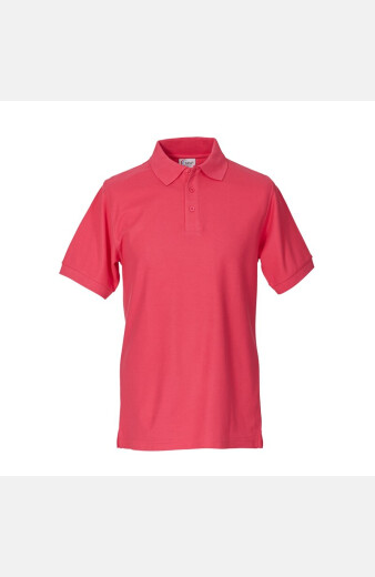 Poloshirt carestin, gerade geschnitten, Farbe: fuchsia, Größe: S