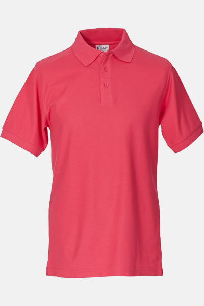 Poloshirt carestin, gerade geschnitten, Farbe: fuchsia,...