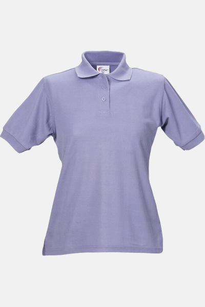 Poloshirt carestin, tailliert geschnitten, Farbe: lila, Größe: L