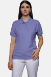 Poloshirt carestin, tailliert geschnitten, Farbe: lila, Größe: L