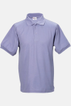Poloshirt carestin, gerade geschnitten, Farbe: lila, Größe: XL