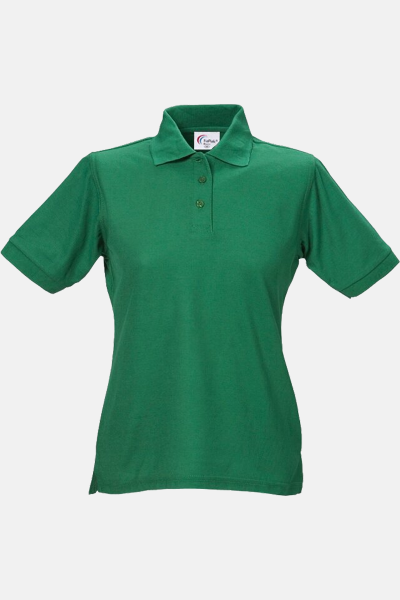 Poloshirt carestin, tailliert geschnitten, Farbe: grün, Größe: 5XL