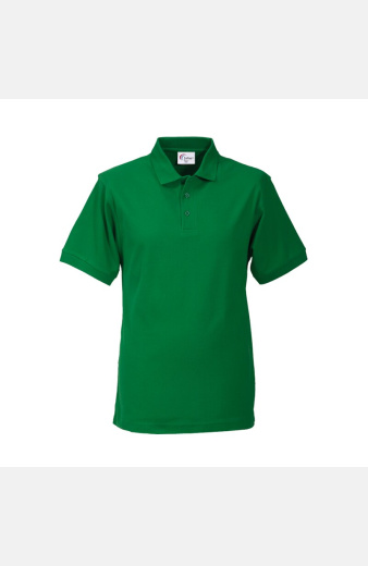 Poloshirt carestin, gerade geschnitten, Farbe: grün, Größe: XS