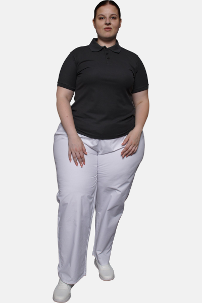 Poloshirt carestin, tailliert geschnitten, Farbe: schwarz, Größe: XL