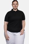 Poloshirt carestin, tailliert geschnitten, Farbe: schwarz, Größe: XL