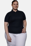 Poloshirt carestin, tailliert geschnitten, Farbe: schwarz, Größe: XL