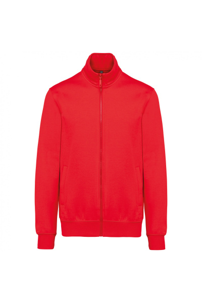 Sweatshirtjacke Michael, gerade geschnitten, Farbe: rot, Größe: S