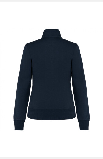 Sweatshirtjacke Michaela, tailliert geschnitten, Farbe: navy, Größe: XS