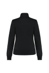 Sweatshirtjacke Michaela, tailliert geschnitten, Farbe: schwarz, Größe: M