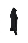 Sweatshirtjacke Michaela, tailliert geschnitten, Farbe: schwarz, Größe: M