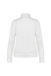 Sweatshirtjacke Michaela, tailliert geschnitten, Farbe: weiß, Größe: S