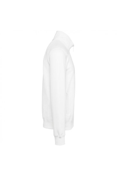 Sweatshirtjacke Michael, gerade geschnitten, Farbe: weiß, Größe: M