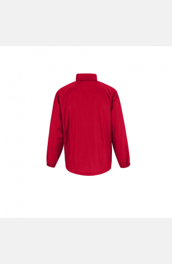 Regenjacke Frederik, gerade geschnitten, Farbe: rot, Größe: XL