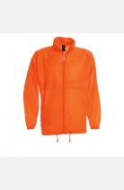 Regenjacke Frederik, gerade geschnitten, Farbe: orange, Größe: S